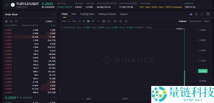 上线币安的TURTLE币是什么?未来潜力如何?TURTLE币前景分析与价格预测