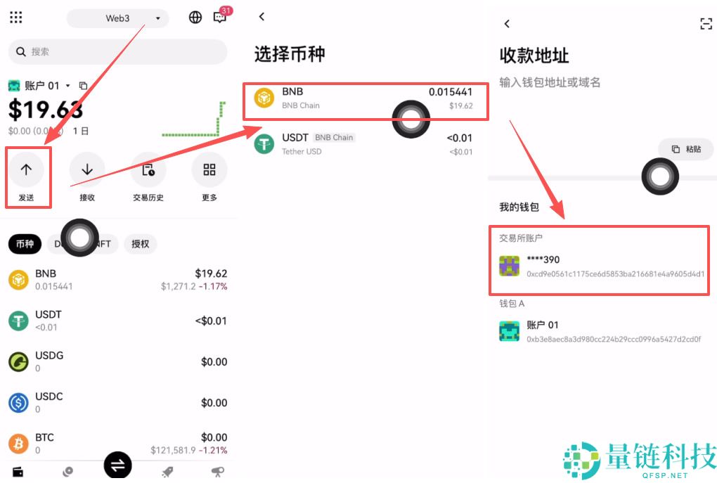 OKX欧易APP下载、购买USDT、web3钱包使用、链上转账及提现全教程