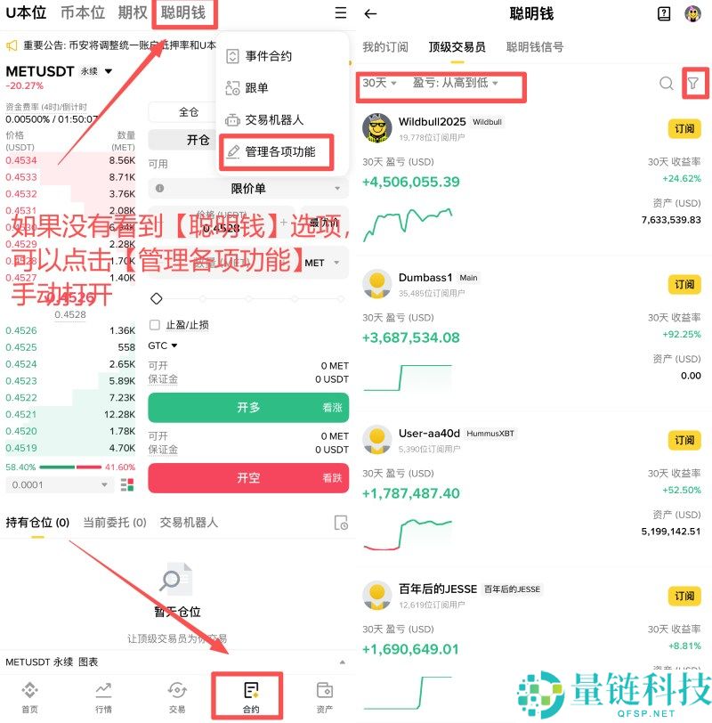 币安中的聪明钱是什么?如何使用?Binance聪明钱功能使用教学