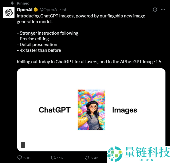 收费用,OpenAI深夜发布全新图像模子,生成快4倍 奥特曼秒变性感男模