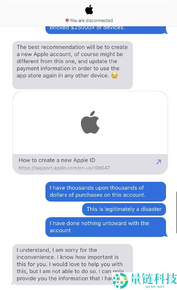 30年果粉兑换礼物卡后被封号：用了25年的Apple ID被永远停用