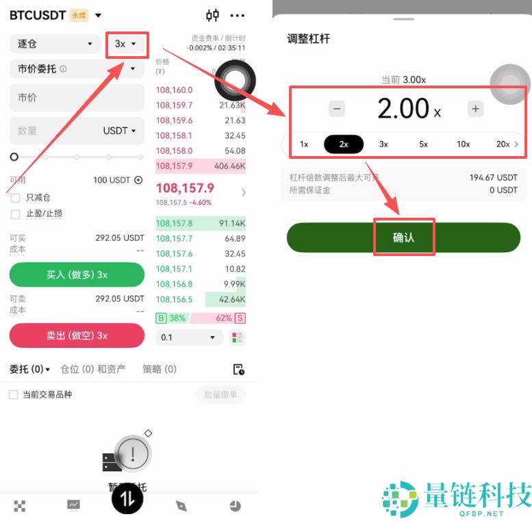 OKX合约交易怎么玩？欧易交易所开多和开空比特币操作教程