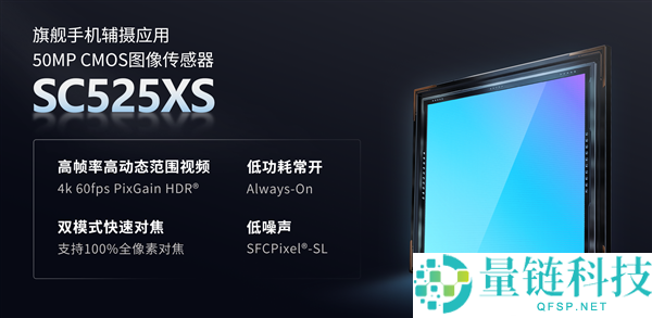为高端旗舰打造,思特威手机传感器SC525XS发布：5000万像素、全流程国产