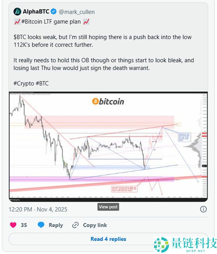 加密货币清算额达到13亿美元，比特币（BTC）价格跌破10.4万美元