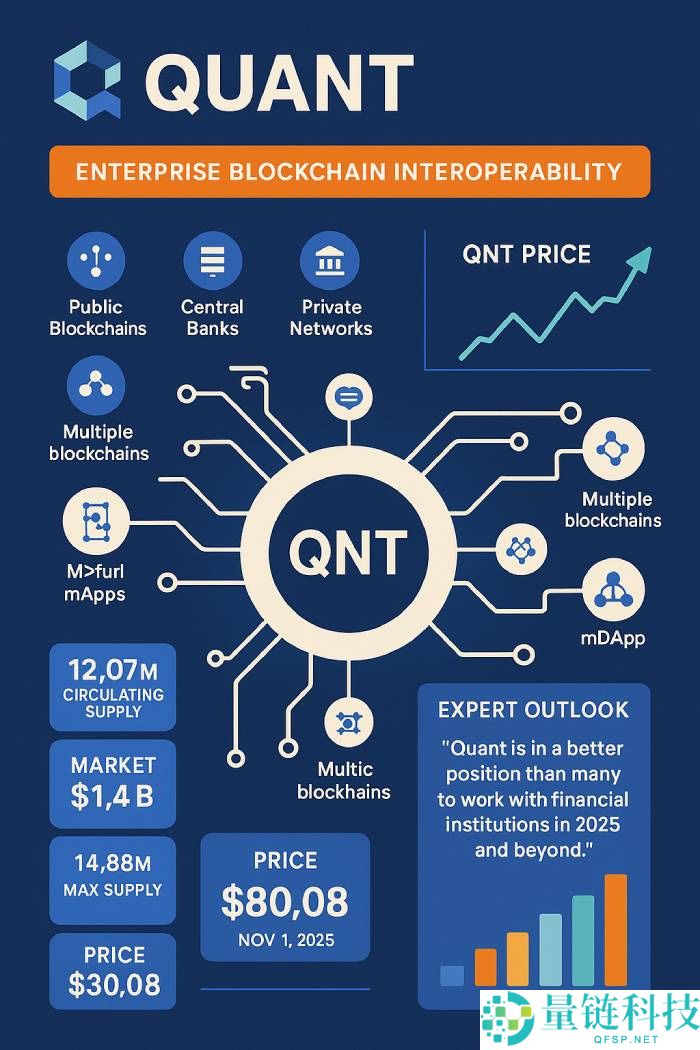 Quant (QNT)币是什么？ 实时加密货币概览和美元价格（2025 年更新）