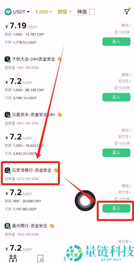 币安交易所操作指南：使用微信快速购买USDT
