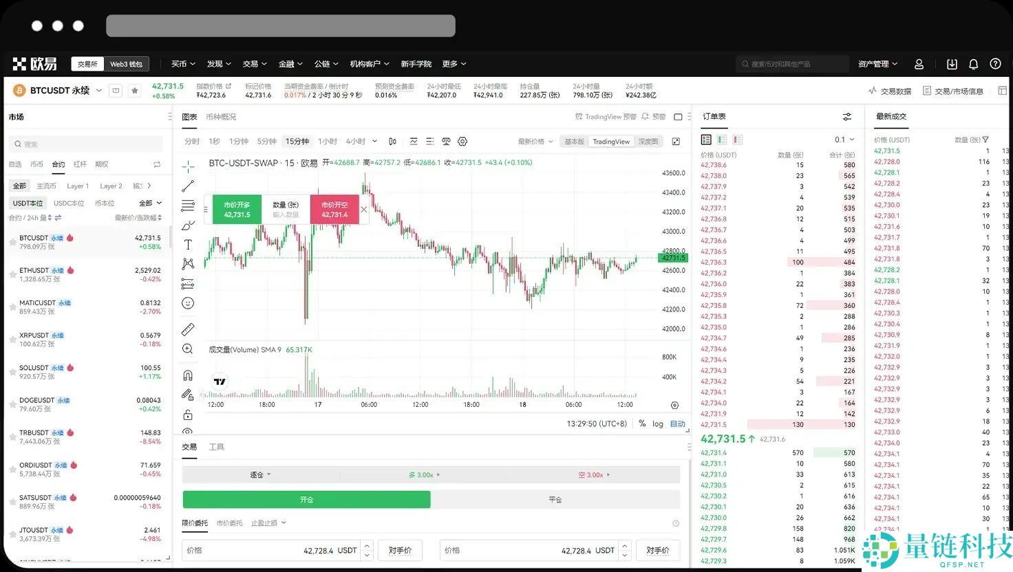 欧易OKX永续合约完整教程：APP与网页版操作全流程解析
