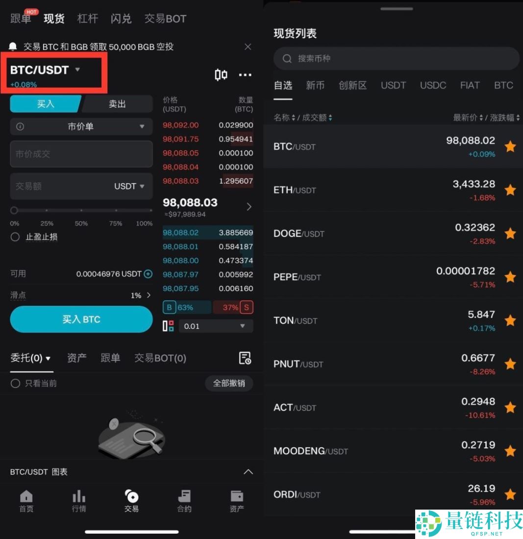 如何在Bitget上进行现货交易？Bitget进行现货交易的图文教程(APP端/网页端)