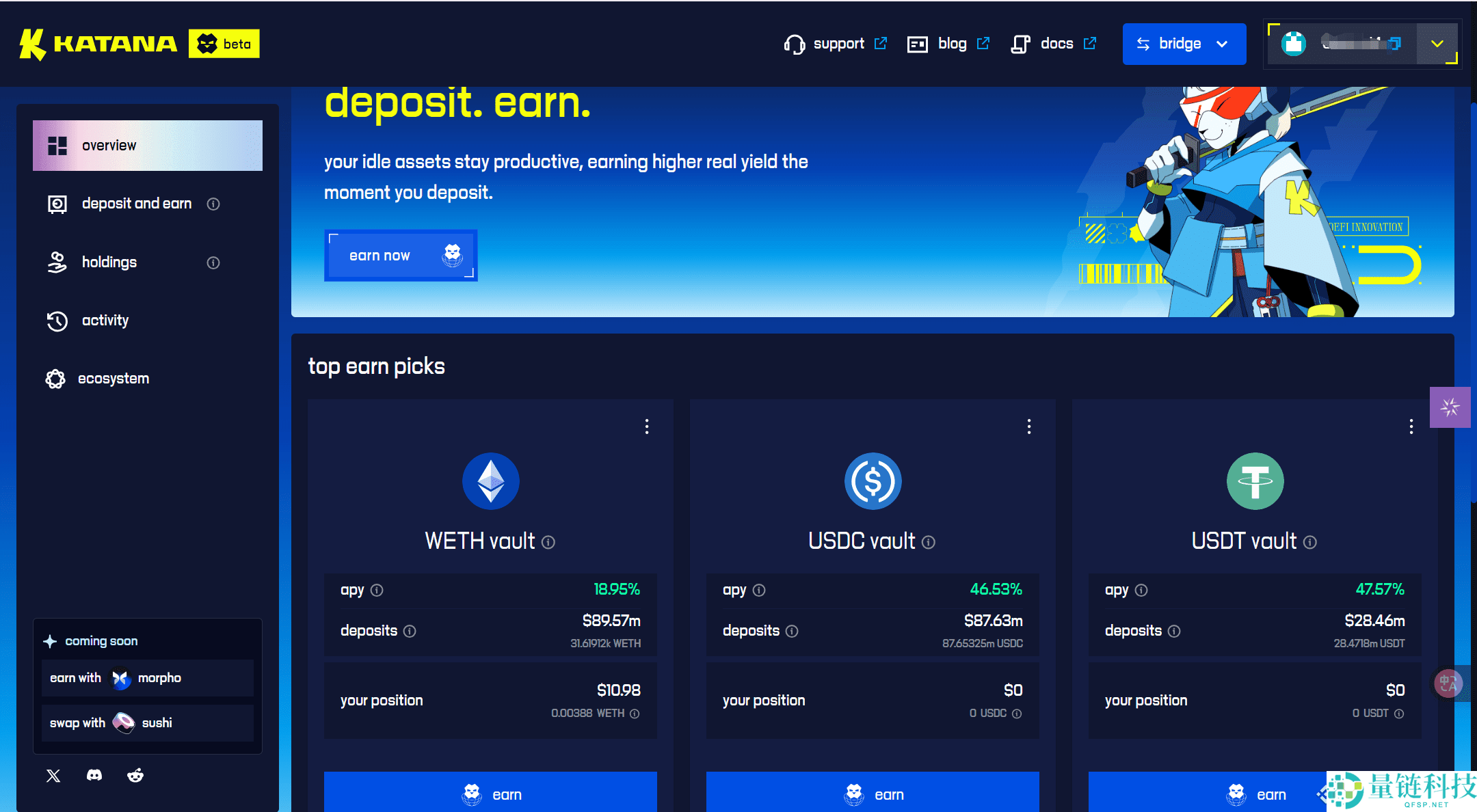 专为DeFi设计的公链Katana详细交互教程