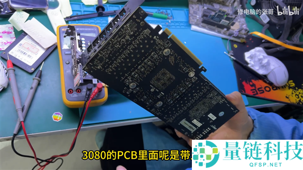 女友生气怒砸RTX 3080 Ti,PCB严重变形曲折：搬板成功新生