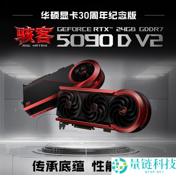 华硕顶级旗舰,ROG MATRIX骇客5090D V2国内上市：29999元