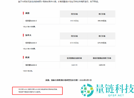 任天堂官宣 NS2 涨价：全球价格暴涨，初代 Switch 也受影响