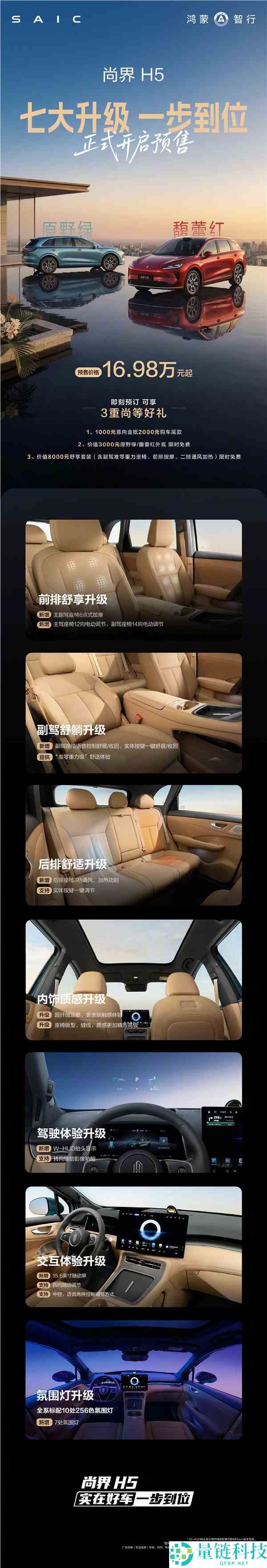 2026 款尚界 H5 预售开启：16.98 万起，最亲民鸿蒙智行 SUV 来了