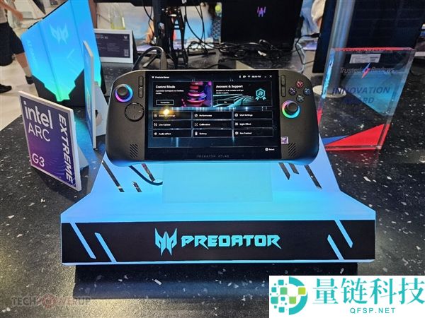 Intel锐炫G3新处理器发布，宏碁Atlas8双电扇掌机实拍体验