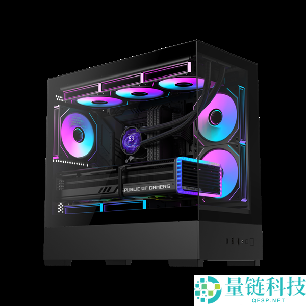 129元平头哥M2海景版机箱：兼容410mm显卡，支持8个风扇位