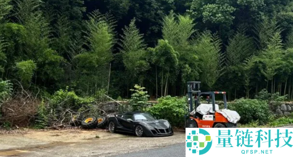 深山老林中的路特斯跑车：半年趴窝吸引旅客打卡探秘