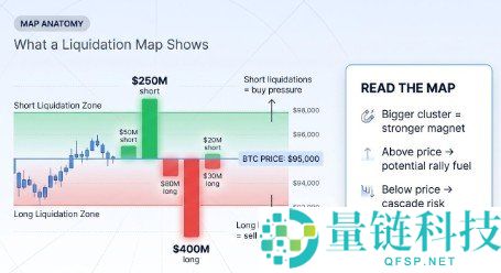 清算热力图解析：加密货币交易者杠杆爆仓的可视化指南
