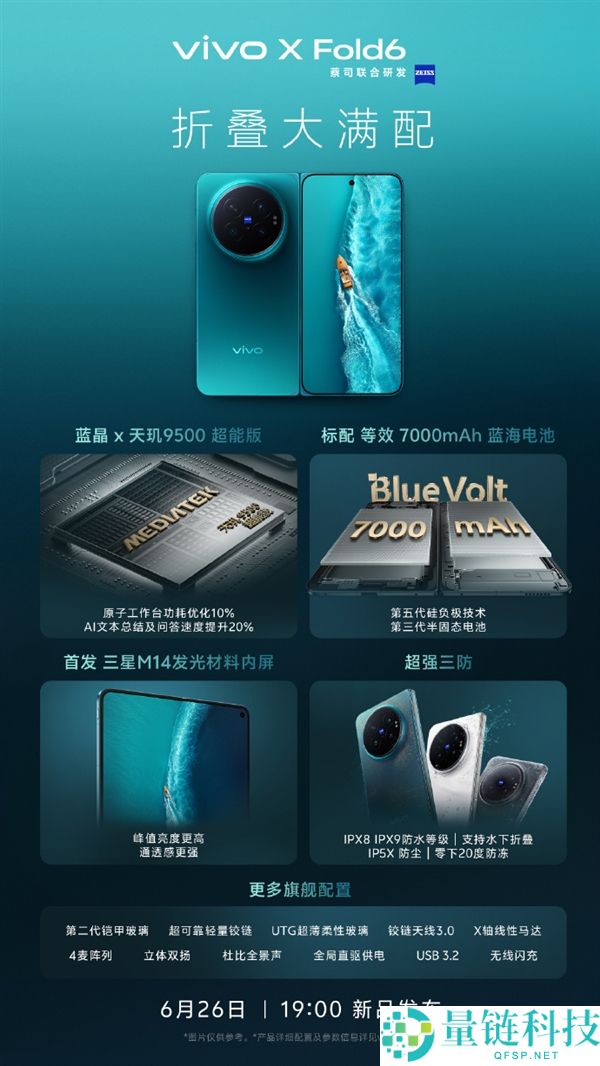 vivo X Fold6详细评测：首发天玑9500超能版与最强影像配置解析