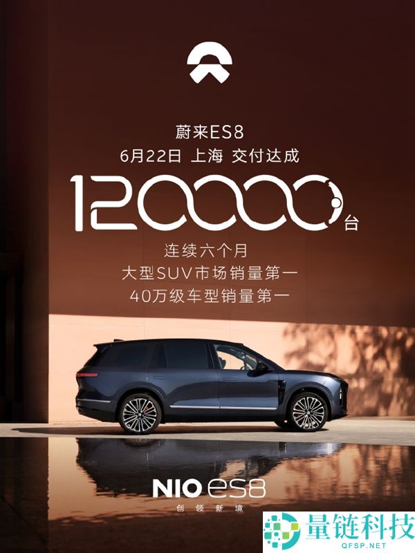 蔚来ES8开创版001号进博物馆，大五座版现已开启预订