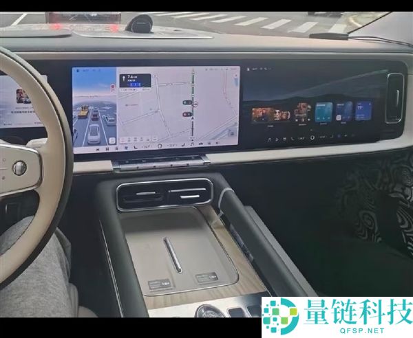 享界G9内饰谍照曝光：五颗金属按键与中控双扶手设计揭秘