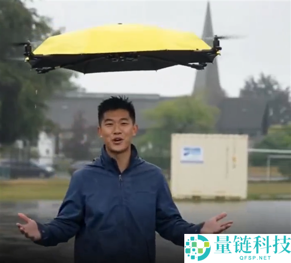 加拿大华人工程师推出全球首款全自动飞翔雨伞，雨天打伞无忧