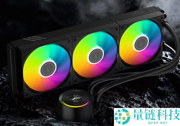 先马LA100-360一体式水冷散热器上市：六年质保，双色款仅279元