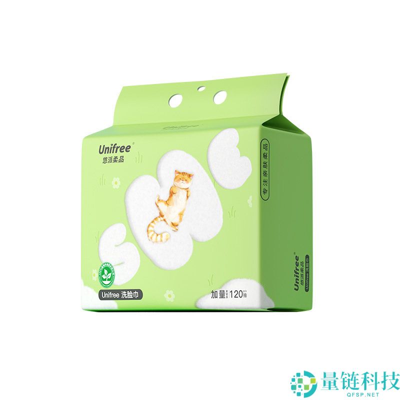 Unifree加厚吊挂式洗脸巾160抽，仅需11.9元，限时特惠！