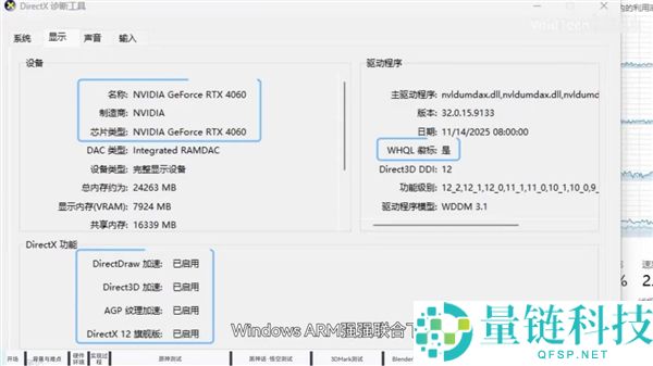 鲲鹏920成功驱动RTX 4060，突破不可能运行Windows 11 ARM