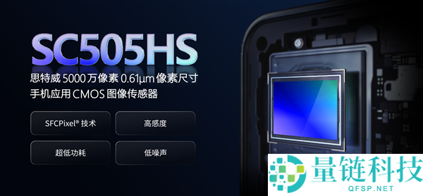 国产手机CMOS思特威SC505HS发布：功耗降低18%，视频拍摄更省电