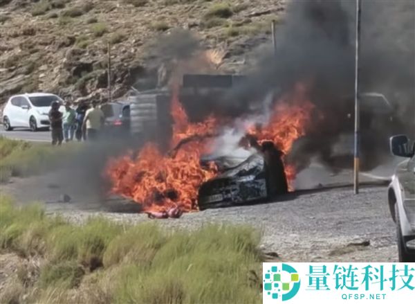 低温路试遭遇意外：疾驰AMG GT在西班牙烧成空壳