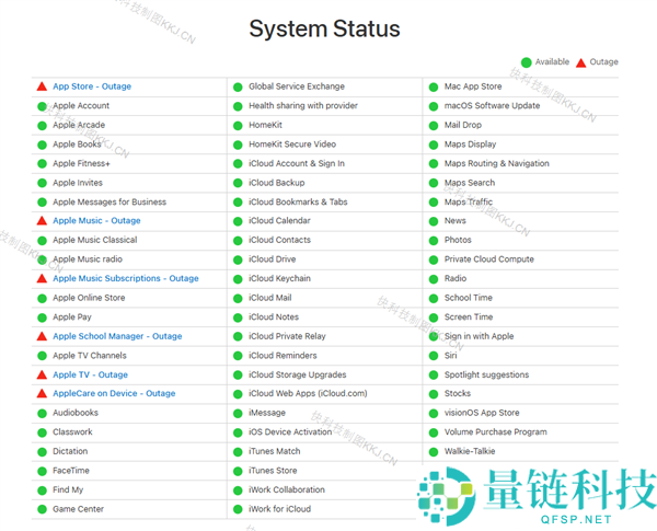 苹果回应App Store、Apple Music等服务故障：正在进行例行维护