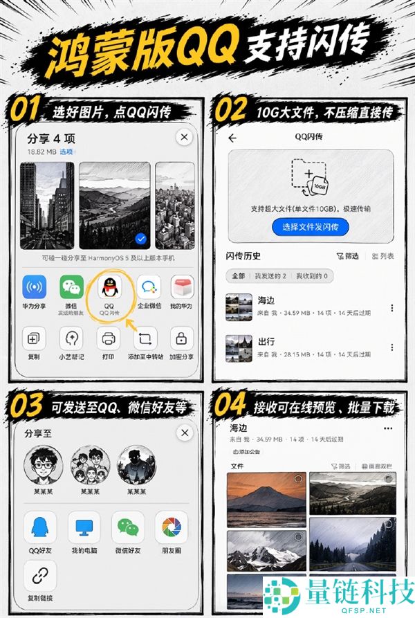 鸿蒙版QQ全新升级：10G大文件免压缩直传的传片神器