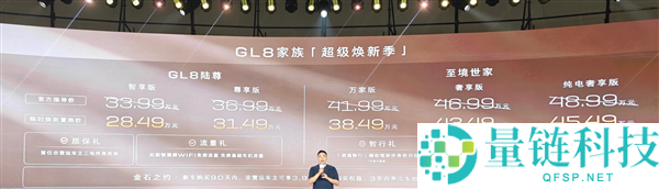 别克GL8家族焕新价格发布：陆尊限时优惠仅28.49万，低于指点价5.5万！