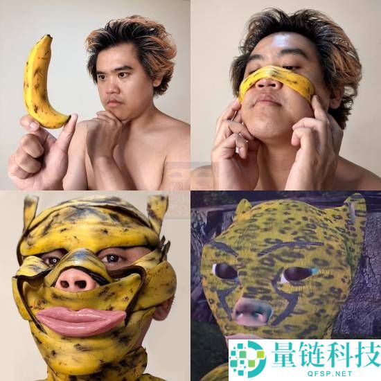 泰国小哥低成本COS《牛来》豹拉，香蕉皮创意复原引发热议