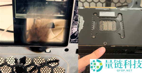 RTX 5090显卡PCB自燃起火，机箱侧板被烧焦引发关注