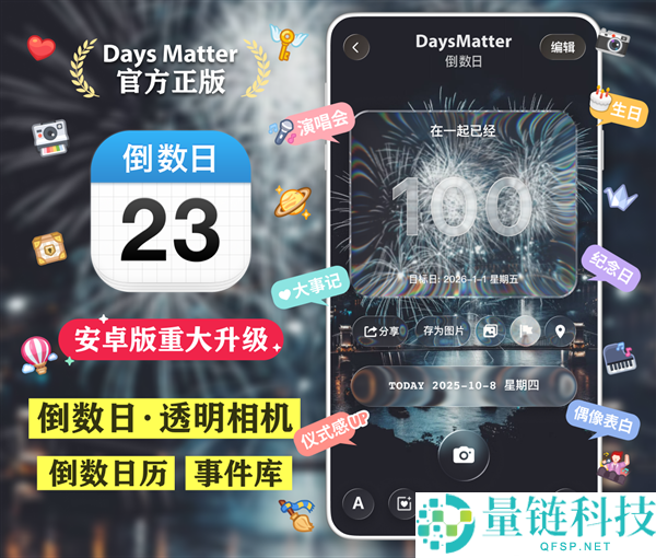 2026年度倒数日Days Matter升级：透明相机、倒数日历与事务库全解析