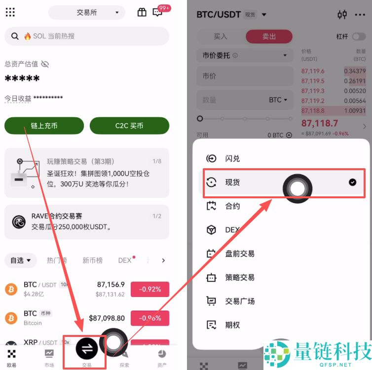 加密货币新手指南：购买 USDT 玩转现货、合约与理财全教程