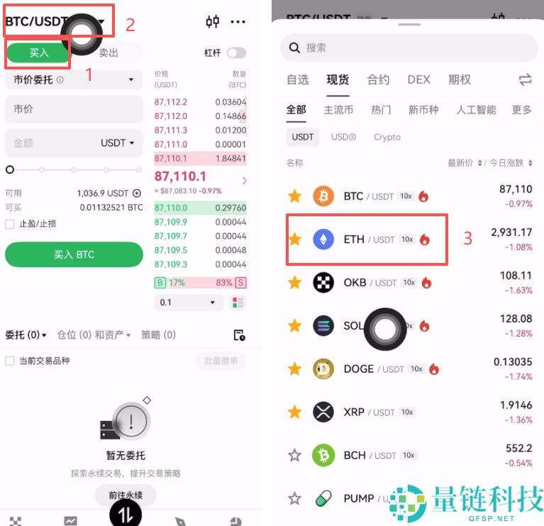 加密货币新手指南：购买 USDT 玩转现货、合约与理财全教程
