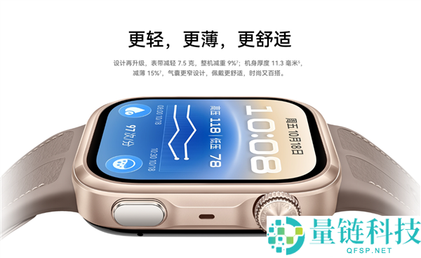 华为WATCH D3预售开启：2988元，24小时动态血压监测与一键微体检功能